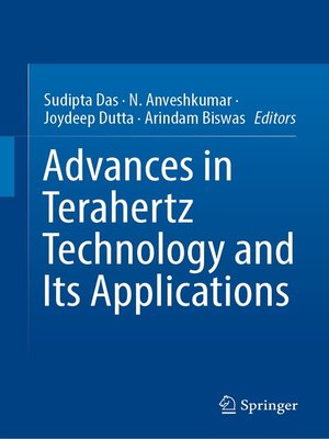 cover image of Advances in Terahertz Technology and Its Applications
